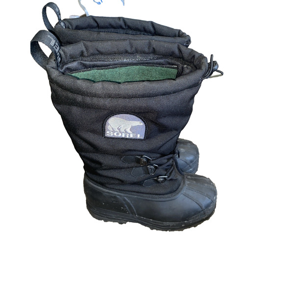 Sorel Other - Sorel Glacier Insulated Hand Crafted Natural Rubber Snow Boots Men Size 9
